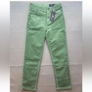 Vineyard Vines Boys' Corduroy 5-Pocket Pants Sage Green Size 14